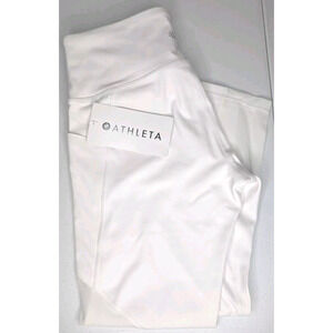 Athleta Fearless Mudrawhi Mesh Panel leggings size small NWT